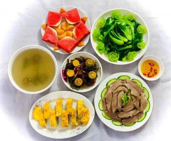 mâm cơm, mâm cơm nhà, món ngon 