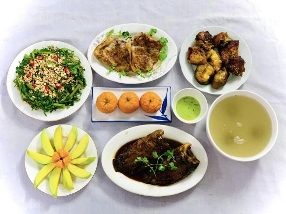 mâm cơm, mâm cơm nhà, món ngon 