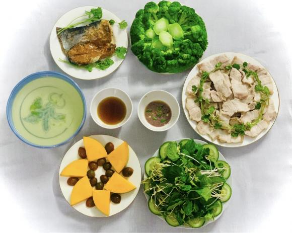 mâm cơm, mâm cơm nhà, món ngon 