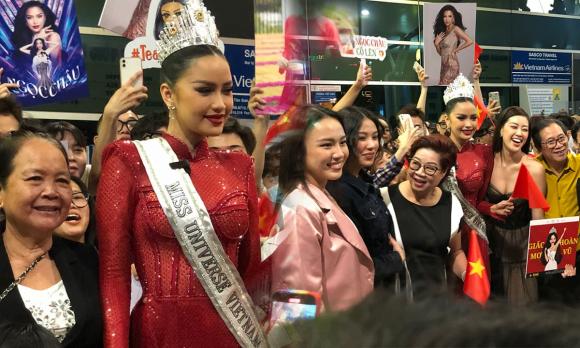 ngọc châu, miss universe, sao việt 