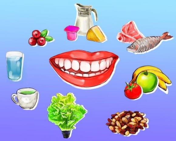 sâu răng, tốt cho răng, thức ăn gây hại cho răng