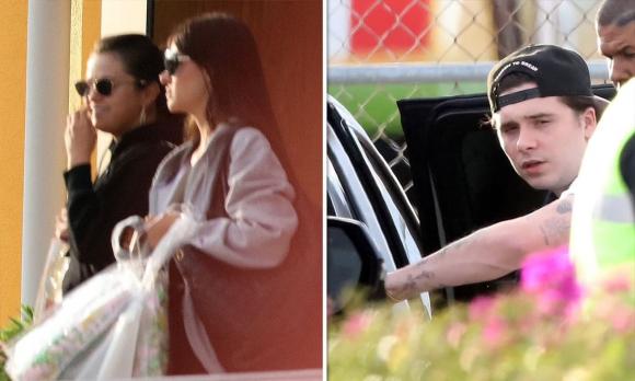 Selena Gomez, Selena Gomez hẹn hò với anh trai của Nicola, Brad Peltz