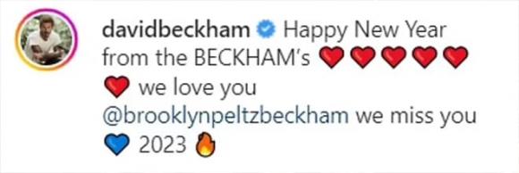 David Beckham, Victoria, Brooklyn, Nicola, gia đình nhà Beckham đón năm mới, sao Hollywood