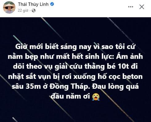 sao việt, sao việt cầu nguyện, bé trai ở đồng tháp 