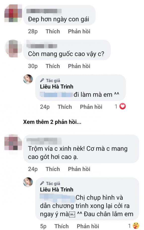 Liêu Hà Trinh, sao Việt, MC Liêu Hà Trinh