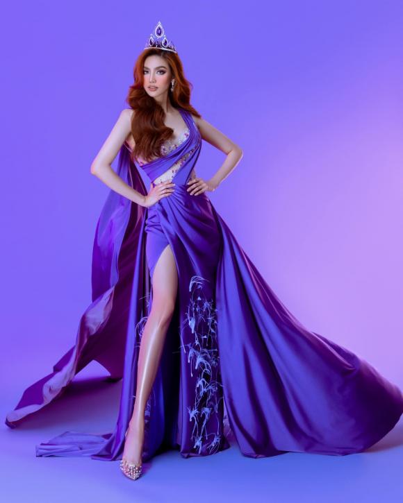 Váy dạ hội của Lan Khuê ở Miss World đẹp nhất 2015  Sao Hollywood