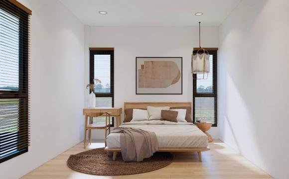 nhà cấp bốn, nhà cấp bốn thiết kế mới lạ, nhà đẹp 