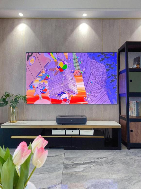 máy chiếu, tv, TV laser