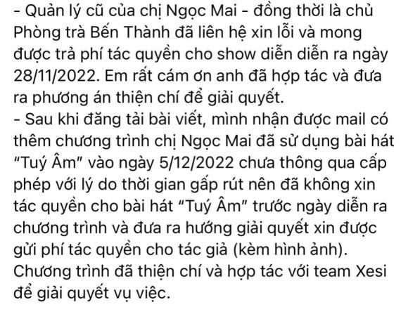 ngọc mai, xesi, sao việt 