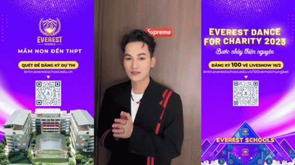 Ali Hoàng Dương,Ali Hoàng Dương,BƯỚC NHẢY THIỆN NGUYỆN EVEREST 2023