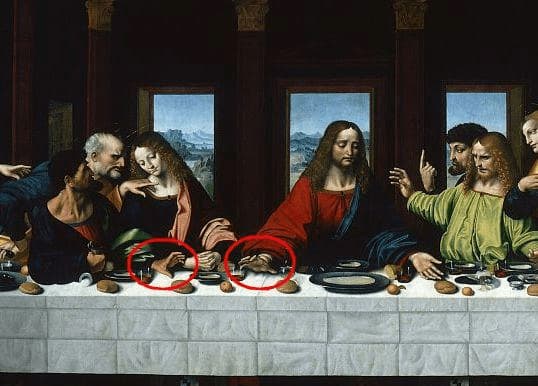 View - Tại sao bức hoạ 'Bữa ăn tối cuối cùng' của Leonardo da Vinci lại nổi tiếng đến vậy? Bạn sẽ 'sốc' khi nhìn phóng đại 11 lần