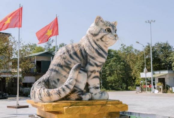 tượng mèo, linh vật mèo, năm quý mão, mèo ninh thuận