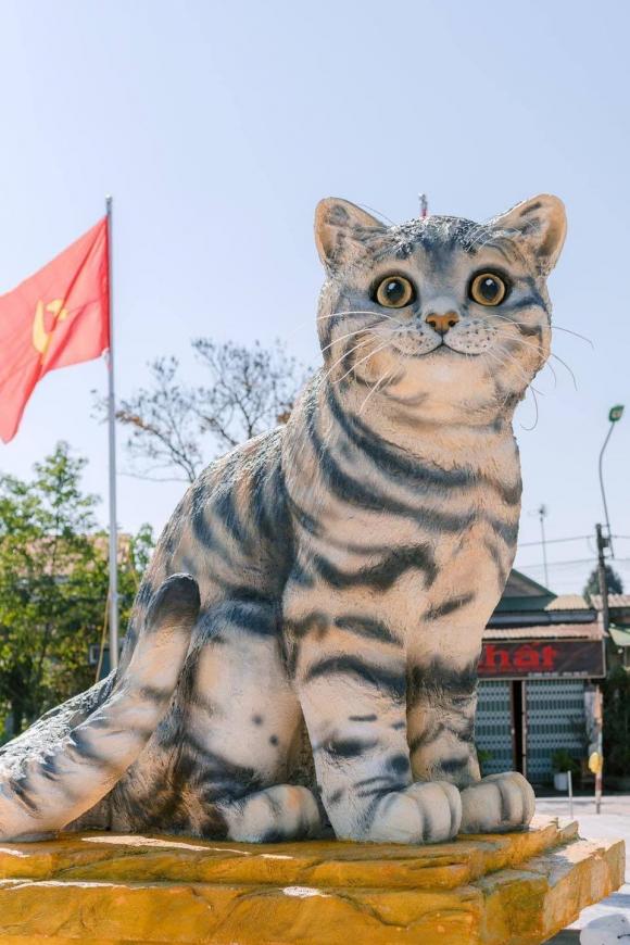 tượng mèo, linh vật mèo, năm quý mão, mèo ninh thuận