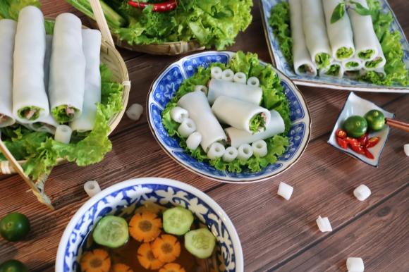 phở cuốn, phở cuốn Hà Nội, công thức làm phở cuốn