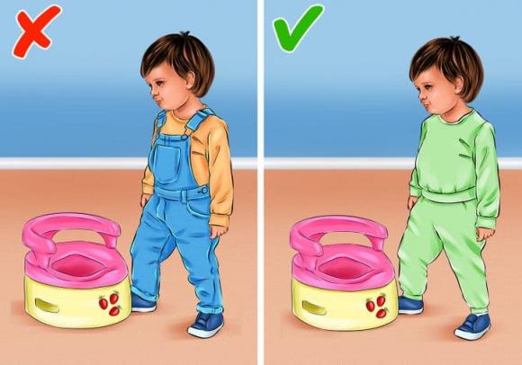 dạy trẻ đi vệ sinh, cách dạy trẻ đi vệ sinh, cách bỏ bỉm, chăm con 
