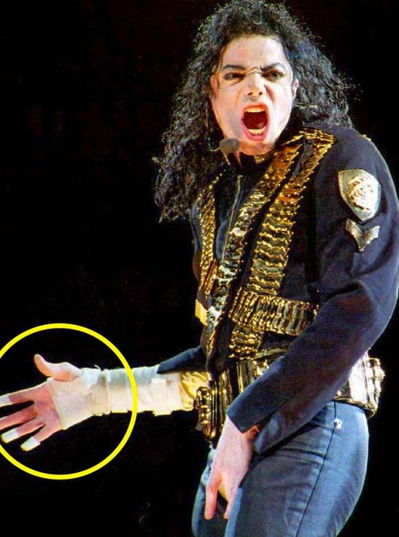 Michael Jackson, famous singer,