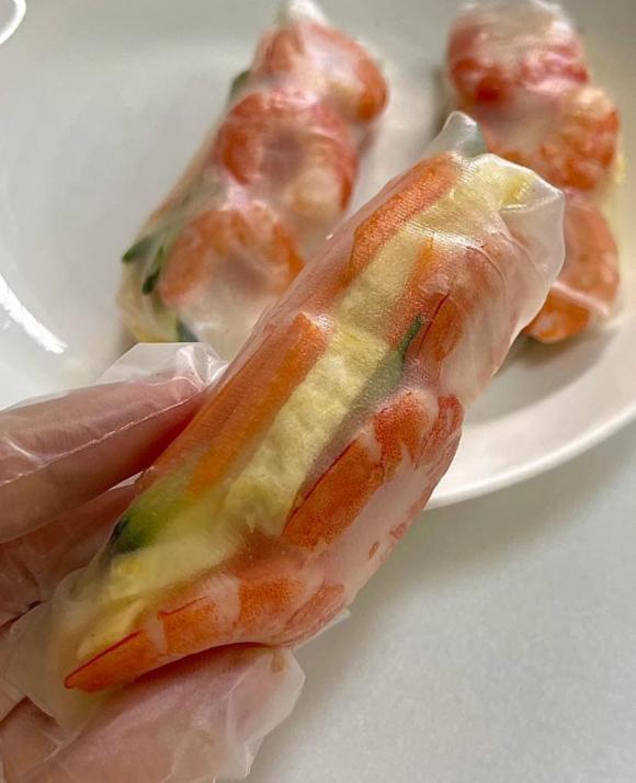gỏi cuốn, cách làm gỏi cuốn, món chống ngấy  