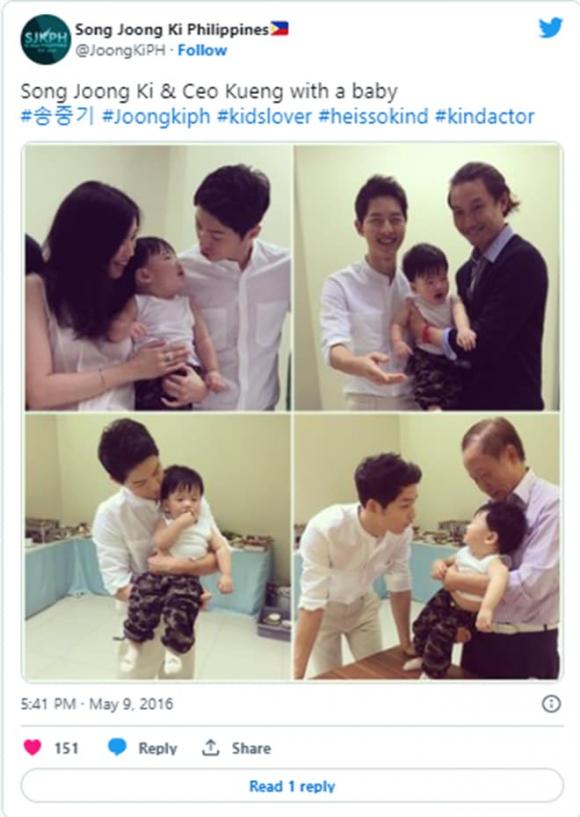 Song Joong Ki, Song Joong Ki chứng minh rằng anh sẽ là người bố tuyệt vời, sao Hàn 