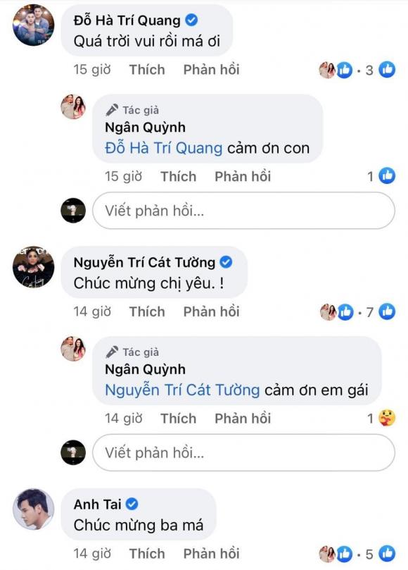 Ngân Quỳnh, con trai Ngân Quỳnh, sao Việt