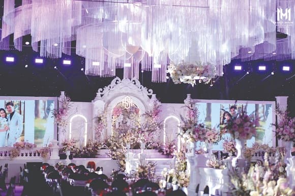 Marry House, hoa cưới, trang trí tiệc cưới