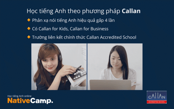 Callan Method, Học tiếng anh, NativeCamp