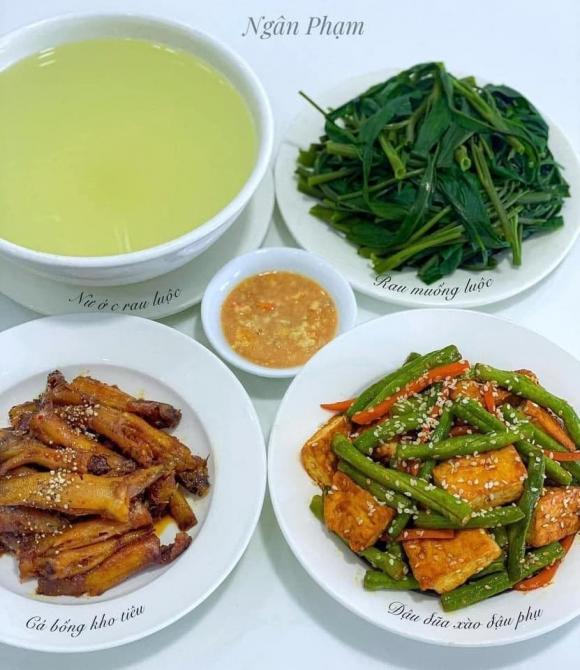 cơm nhà, mâm cơm, mâm cơm tháng 2