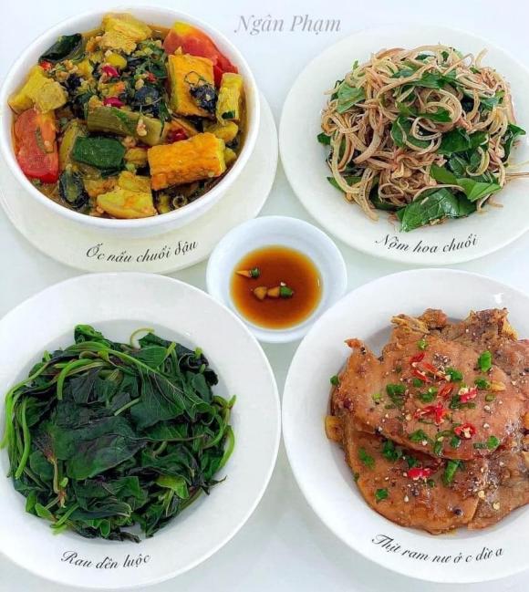 cơm nhà, mâm cơm, mâm cơm tháng 2