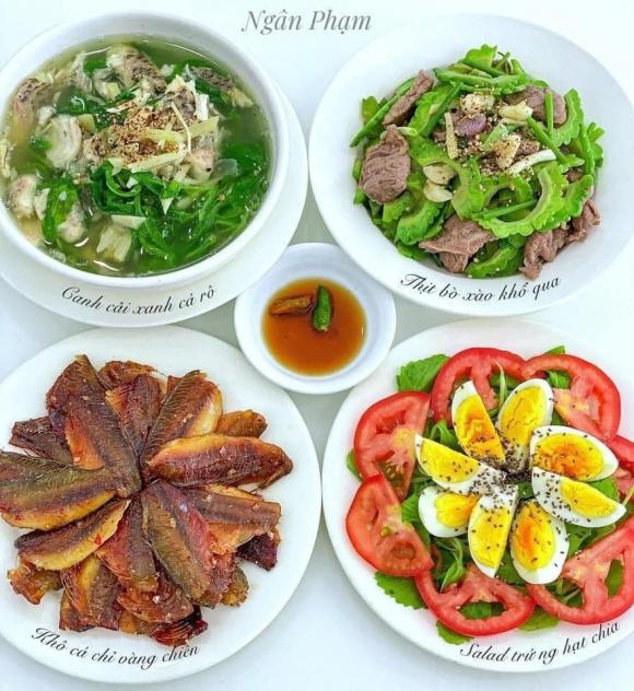 cơm nhà, mâm cơm, mâm cơm tháng 2