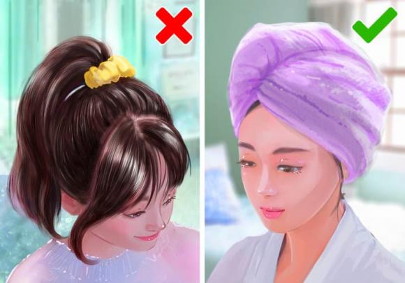 bị gàu, cách thoát khỏi gàu, tóc đẹp 