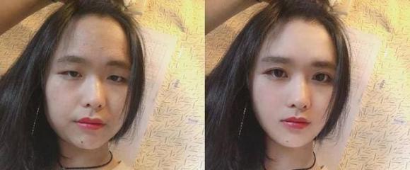 Sau khi thiếu nữ xinh đẹp trên mạng lột sạch nhan sắc, thiếu nữ trẻ xinh đẹp, phần mềm chỉnh sửa ảnh