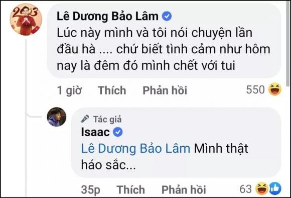nghệ sĩ Lê Dương Bảo Lâm ca sĩ Isaac, sao Việt, diễn viên Kiều Minh Tuấn