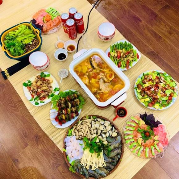 mâm cơm cuối tuần, mâm cơm gia đình, món ăn ngon