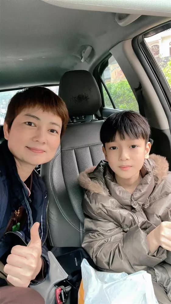Thúy vinh,con trai thúy vinh,sao việt