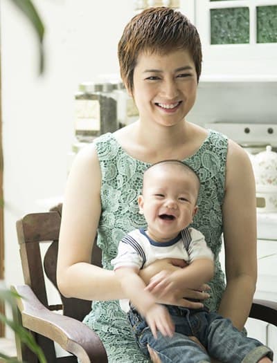 Thúy vinh,con trai thúy vinh,sao việt