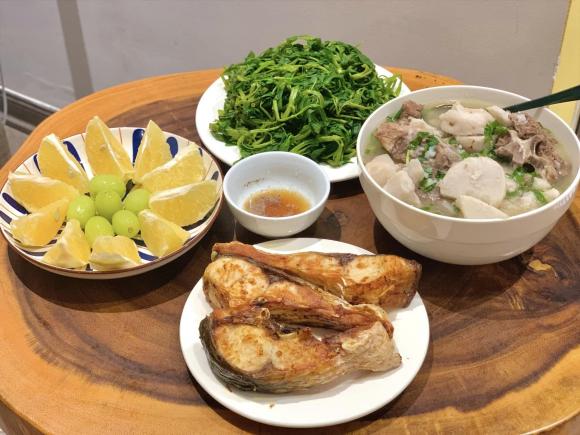 mâm cơm ngon, mâm cơm dinh dưỡng, mâm cơm heathy