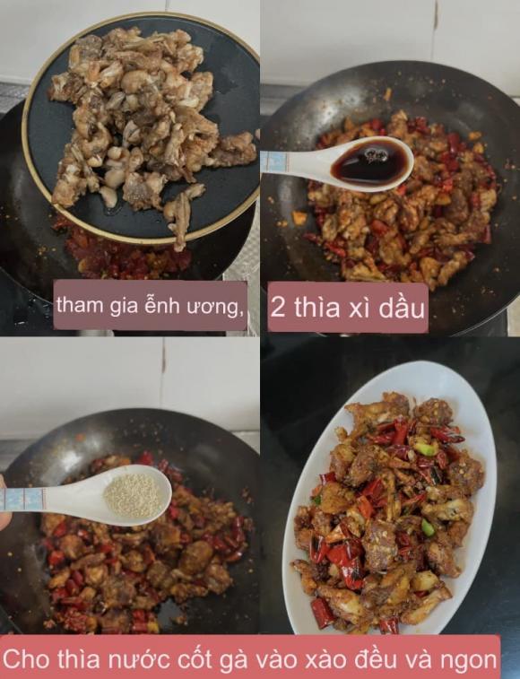 ếch xào cay, món ngon từ ếch, món ngon 