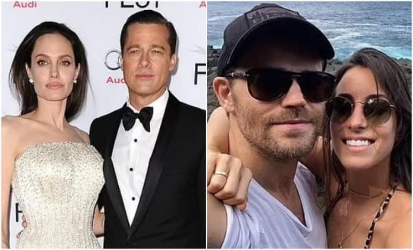 Brad Pitt , Ines de Ramon, Angelina Jolie, Paul Wesley, sao Hollywood