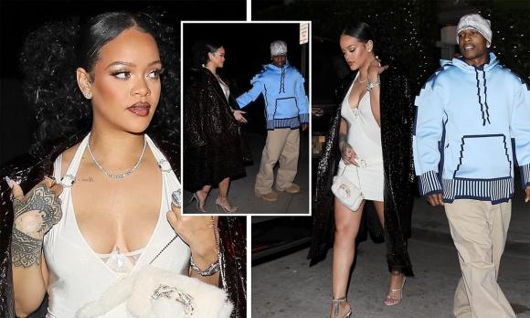 Rihanna, A$AP Rocky, phong cách thời trang của Rihanna, Rihanna mang bầu lần 2