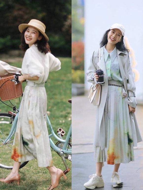 váy dài, váy mùa xuân, mẫu váy đẹp 2023