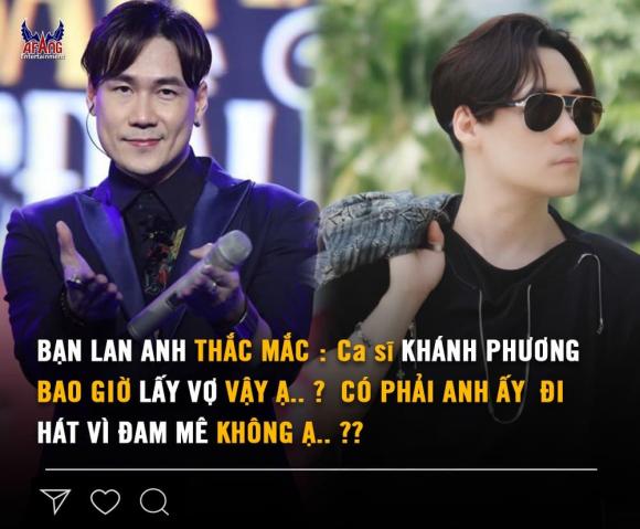 Khánh Phương, ca sĩ Khánh Phương, sao việt 
