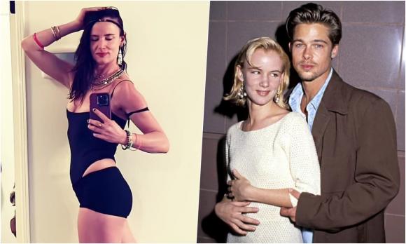 Brad Pitt ,  Ines de Ramon, sao Hollywood