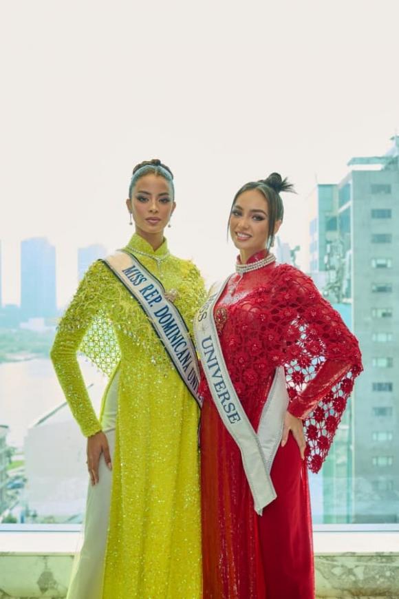 top 3Miss Universe, hoa khôi Lan Khuê, sao Việt