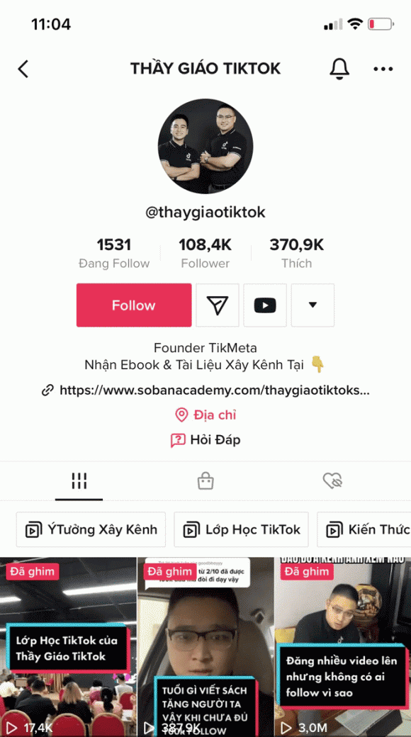 Tạ Công Bằng, chuyên gia marketing Tik Tok