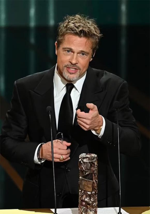 Brad Pitt ,  Ines de Ramon, sao Hollywood