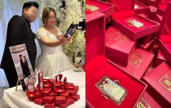 đám cưới Bình Dương, quà trong đám cưới, tăng xe máy trong đám cưới