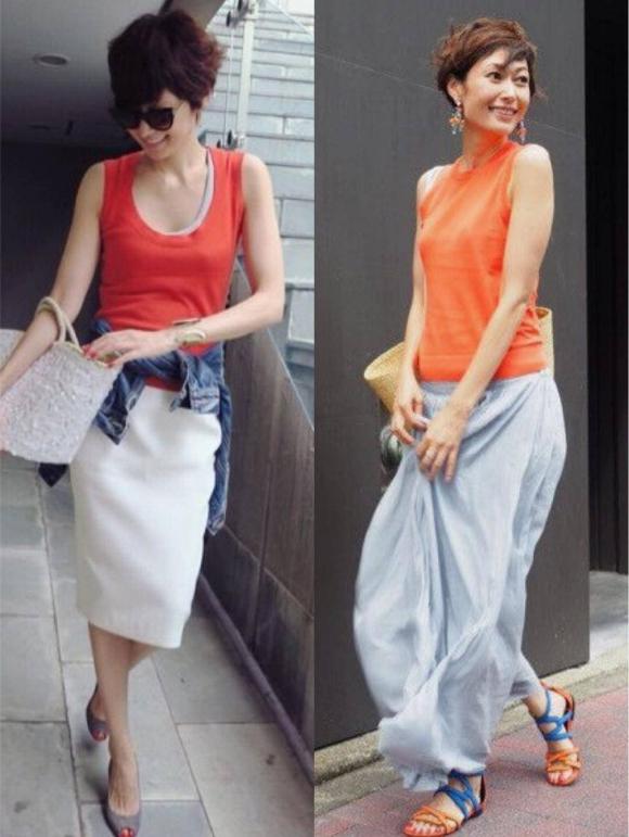 thời trang tuổi 40, thời trang đẹp, ngạc nhiên trước phụ nữ Nhật Bản 44 tuổi