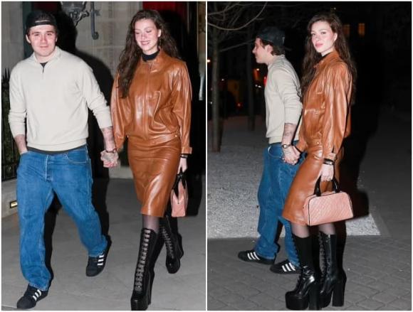 Nicola Peltz , Brooklyn , Victoria Beckham, Tuần lễ thời trang tại Paris