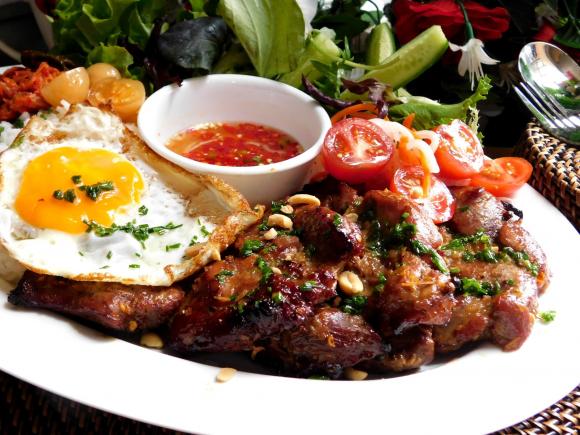  cơm tấm thịt nướng, cách làm  cơm tấm thịt nướng, món ngon 