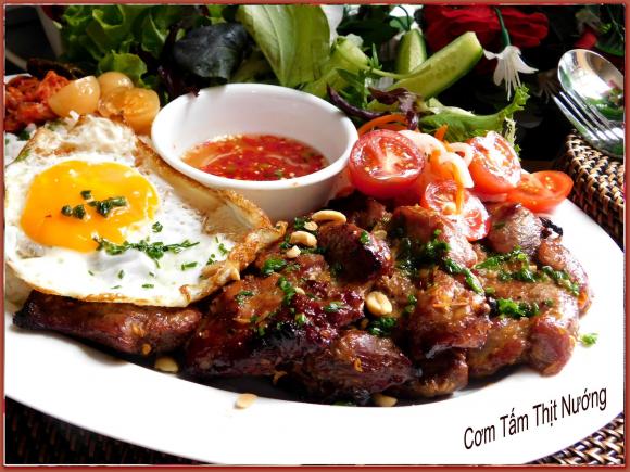  cơm tấm thịt nướng, cách làm  cơm tấm thịt nướng, món ngon 