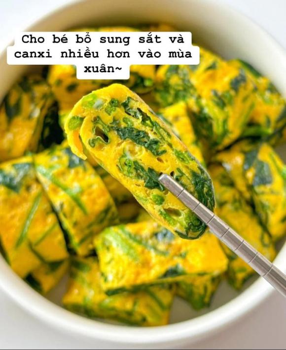 trứng cuộn, cách là trứng cuộn rau, món ngon 
